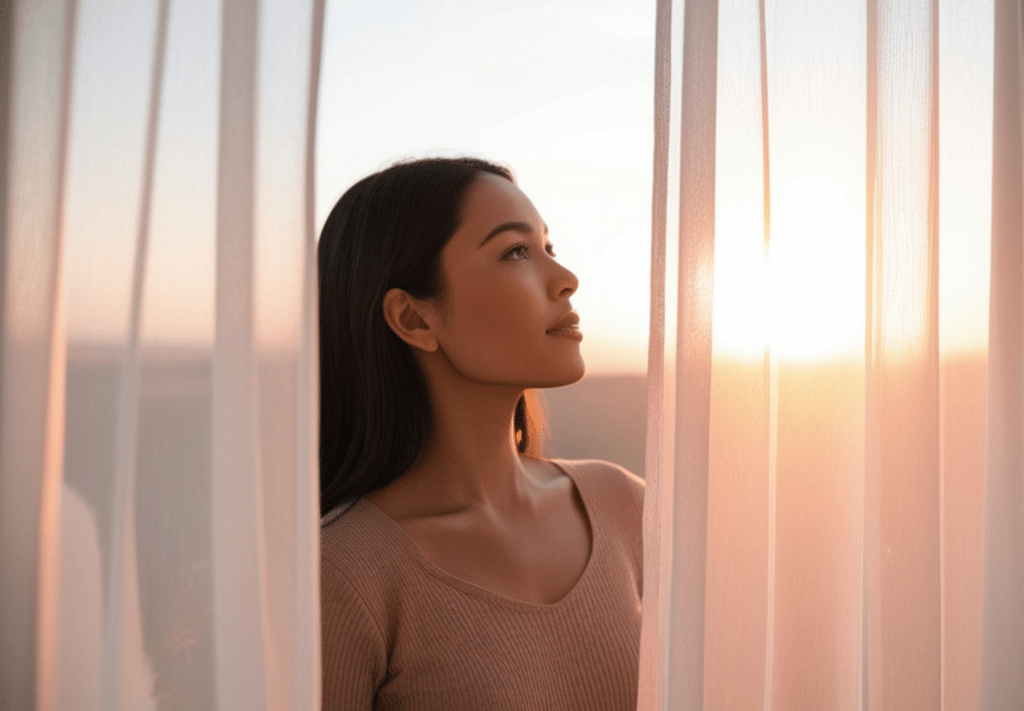 Moment d’introspection pendant une période de transition professionnelle.
